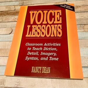 Voice Lessons Book by Nancy Dean